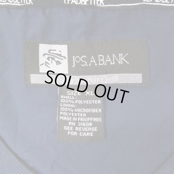 画像2: 00's Jos.A.BANK Vネック ナイロンプルオーバー (2)