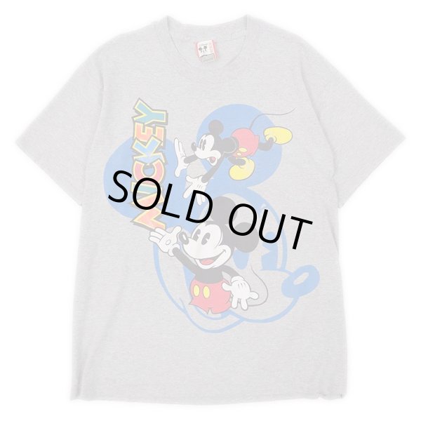 画像1: 90's Mickey Mouse キャラクタープリントTシャツ “MADE IN USA” (1)