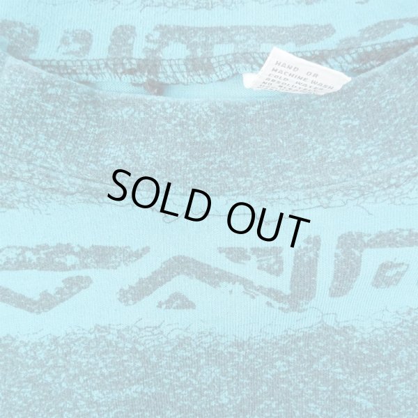 画像4: 90's unknown 総柄 ポケット付き L/S カットソー (4)