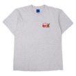 画像1: 90's THE GARDEN CAFE ロゴ刺繍 ボーダーTシャツ "MADE IN USA" (1)