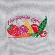 画像3: 90's THE GARDEN CAFE ロゴ刺繍 ボーダーTシャツ "MADE IN USA" (3)