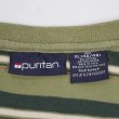 画像2: 90's Puritan マルチボーダー ポケットTシャツ "Green Base" (2)