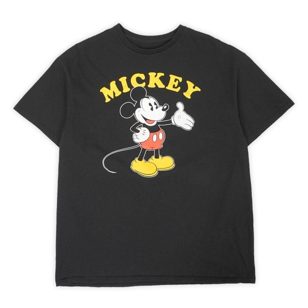 画像1: 00's Micky Mouse キャラクタープリントTシャツ (1)