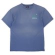 画像1: 90's JANSPORT 両面プリントTシャツ "MADE IN USA / FADE BLUE" (1)