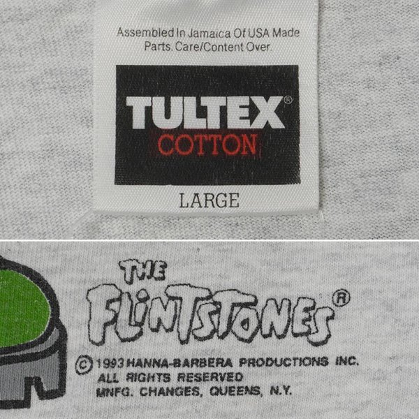 画像3: 90's The Flintstones 両面プリントTシャツ (3)
