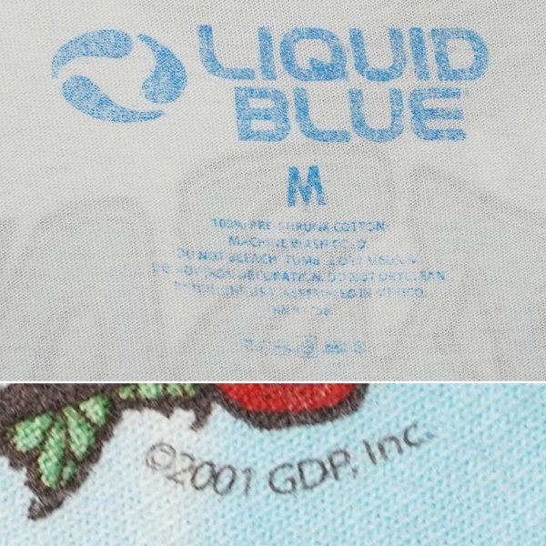 画像3: 00's Grateful Dead タイダイ染め バンドTシャツ "LIQUID BLUE" (3)