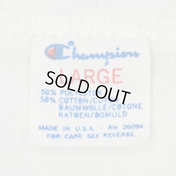 画像2: 80's Champion ヘンリーネック ベースボールTシャツ "MADE IN USA" (2)