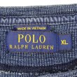 画像2: 00's Polo Ralph Lauren ヘンリーネック カットソー "Indigo Dye" (2)
