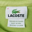 画像2: 00's LACOSTE ポロシャツ "DESIGNED IN FRANCE" (2)