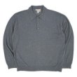 画像1: 90's AKA Eddie Bauer L/S コットンニットポロ (1)