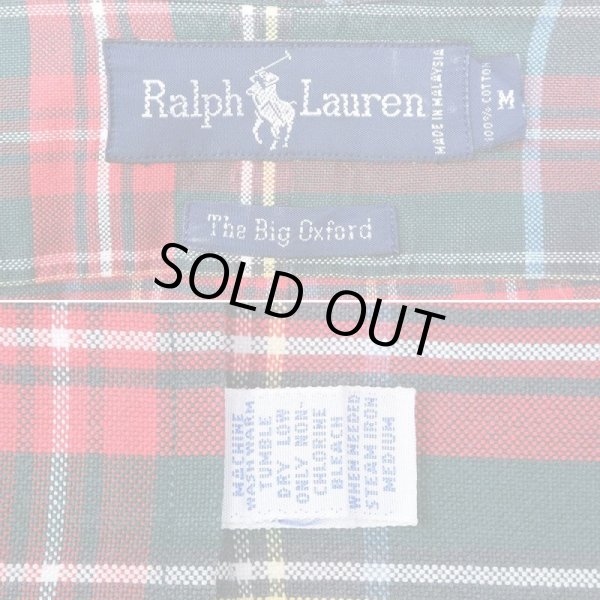 画像2: 80-90's Polo Ralph Lauren ボタンダウンシャツ “The Big Oxford” (2)