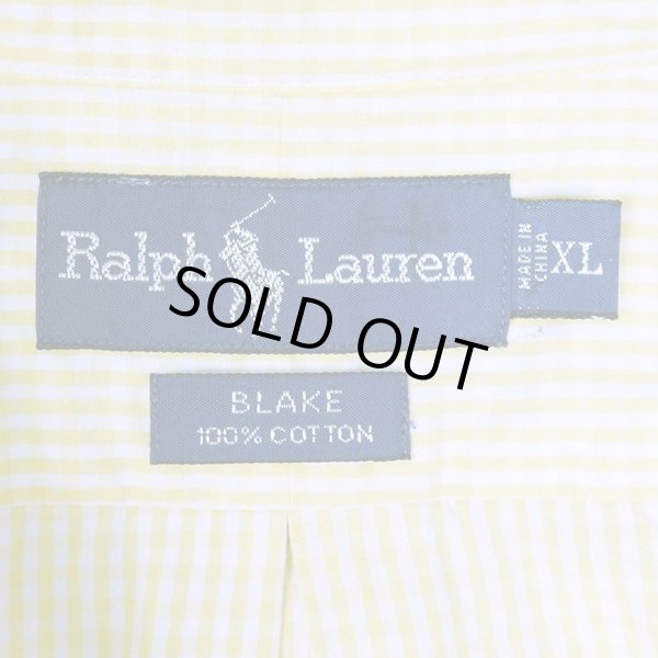 画像2: 90's Polo Ralph Lauren S/S ボタンダウンシャツ "BLAKE" (2)