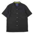 画像1: 00's Tommy Bahama S/S オープンカラー リネンシャツ "BLACK" (1)