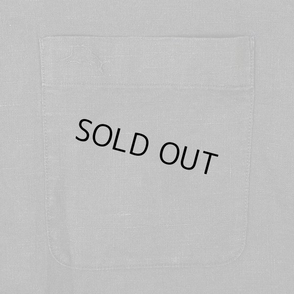 画像4: 00's Tommy Bahama S/S オープンカラー リネンシャツ "BLACK" (4)