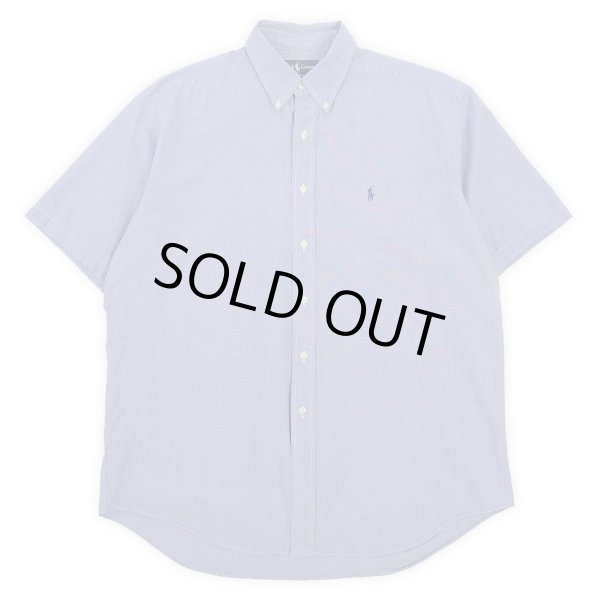 画像1: 90's Polo Ralph Lauren S/S ボタンダウンシャツ "BLAKE" (1)