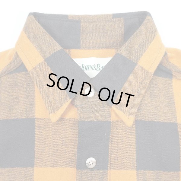 画像3: 90's ST. JOHN'S BAY ブロックチェック柄 ヘビーネルシャツ "DEADSTOCK" (3)