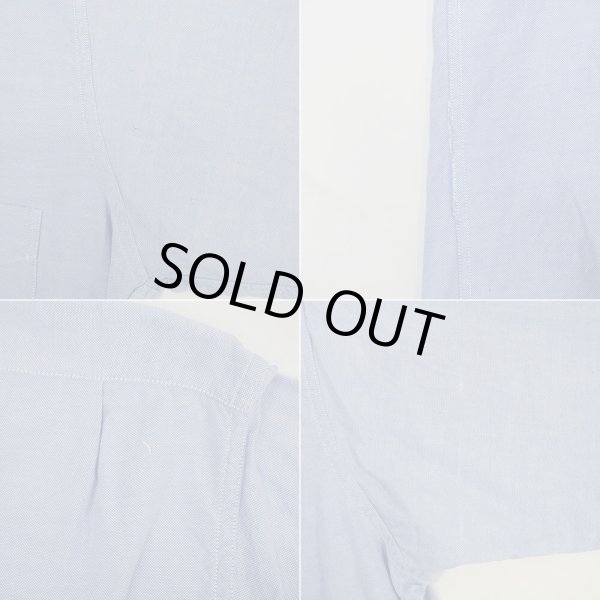 画像5: Late 60's US.AIR FORCE オックスフォードシャツ "マチ無し" (5)