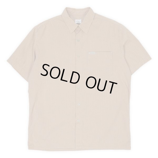 画像1: 00's Calvin Klein S/S レギュラーカラー ボックスシャツ (1)