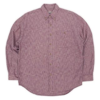 90's THE TERRITORY AHEAD マルチストライプ柄 レギュラカラーシャツ