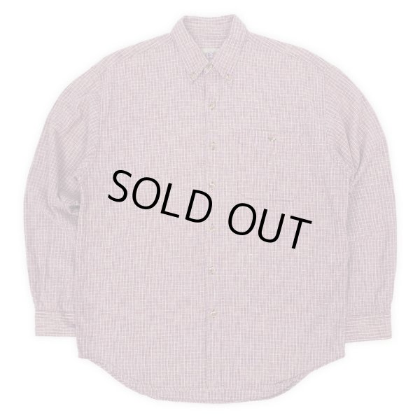 画像1: 90's THE TERRITORY AHEAD 総柄 ボタンダウンシャツ (1)