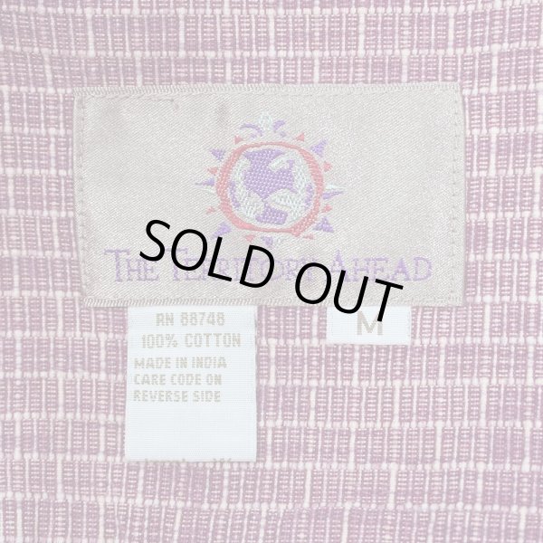 画像2: 90's THE TERRITORY AHEAD 総柄 ボタンダウンシャツ (2)