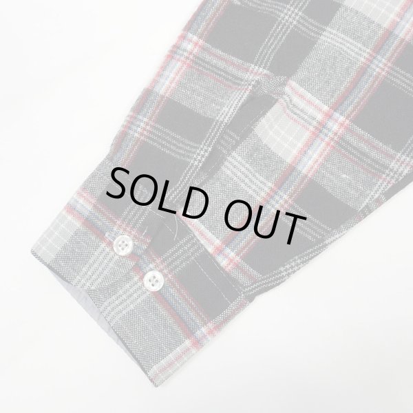 画像4: 90's Back Packer アクリル フランネルシャツ "Black Plaid" (4)