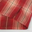 画像4: 00's EXOFFICIO S/S レギュラーカラーシャツ "Red Ombre Praid" (4)