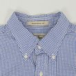 画像3: 00's L.L.Bean S/S シアサッカーボタンダウンシャツ “Blue Gingham Plaid” (3)