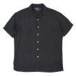 画像1: 90's Polo Ralph Lauren S/S オープンカラーシャツ “BLACK / SILK×LINEN / ポニー無し” (1)