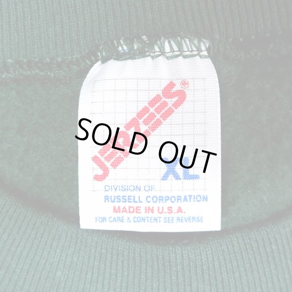 画像2: 90's JERZEES 無地 スウェットシャツ "MADE IN USA" (2)