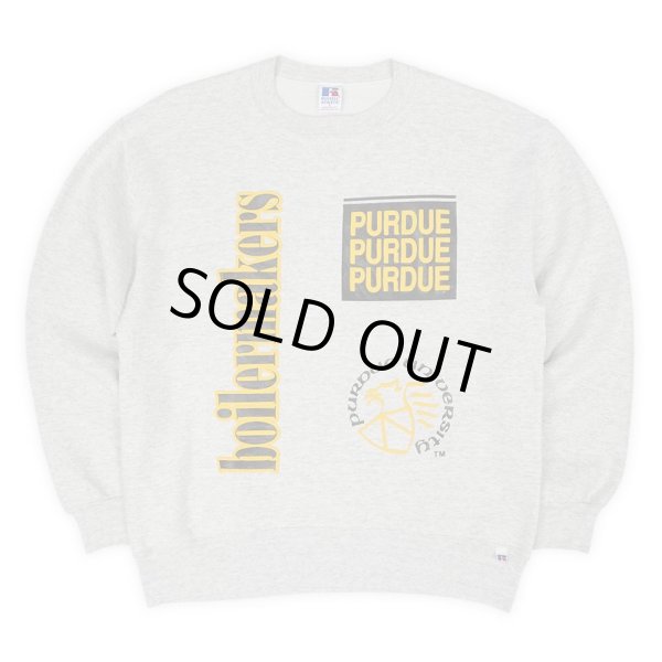 画像1: 90's RUSSELL カレッジプリントスウェット "MADE IN USA" (1)