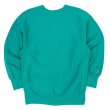 画像1: 90's Champion リバースウィーブ スウェット "目無し / EMERALD / MADE IN USA" (1)