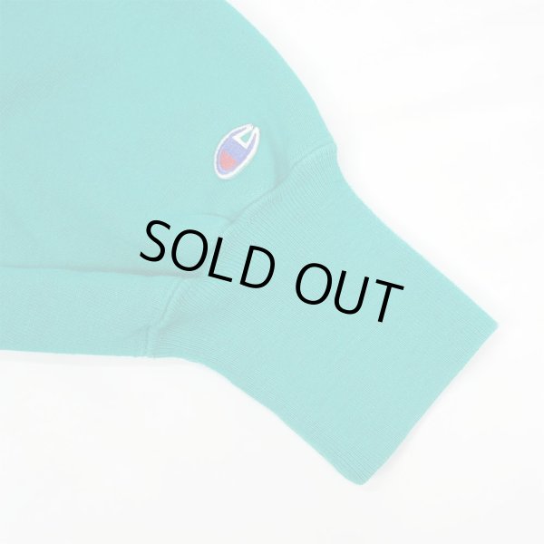 画像3: 90's Champion リバースウィーブ スウェット "目無し / EMERALD / MADE IN USA" (3)