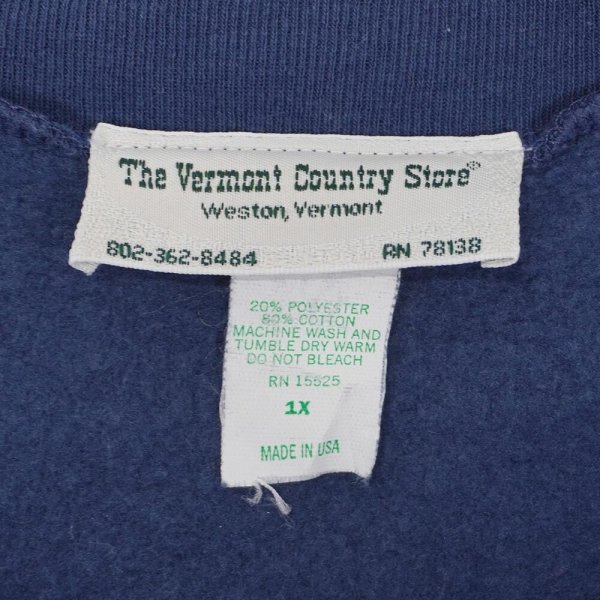 画像2: 90's The Vermont Country Store S/S ブランクスウェット "MADE IN USA" (2)