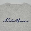 画像3: 90's Eddie Bauer ロゴプリント スウェット "黒タグ" (3)