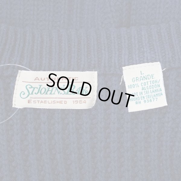 画像2: 90's ST JOHN'S BAY コットンニット (2)