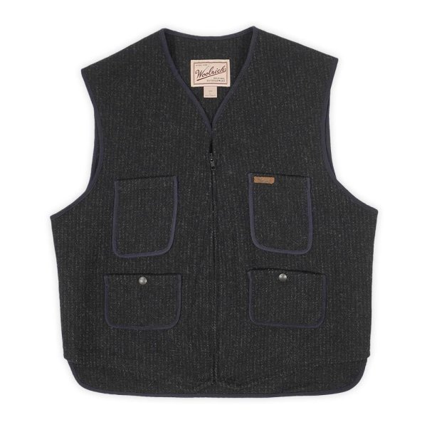 画像1: Late 90's Woolrich ウールベスト (1)