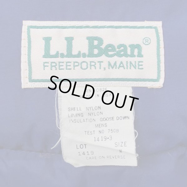 画像2: 80's L.L.Bean ダウンベスト "MADE IN USA" (2)