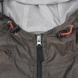 画像3: 00's OLD GAP ナイロンフーディーベスト "BROWN" (3)