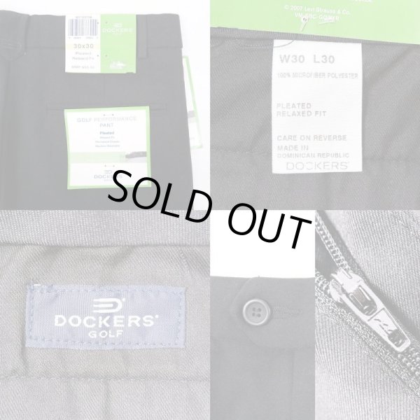 画像3: 00's DOCKERS 2タック スラックス "DEADSTOCK" (3)