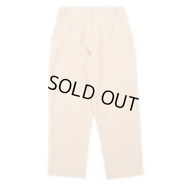 画像2: 90's Polo Ralph Lauren 2タック コットントラウザー "MADE IN USA" (2)