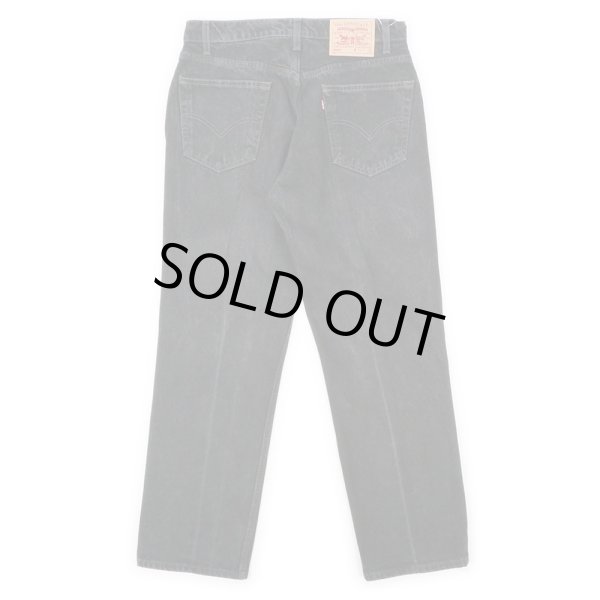 画像2: 90's levi's 505 ブラックデニムパンツ (2)
