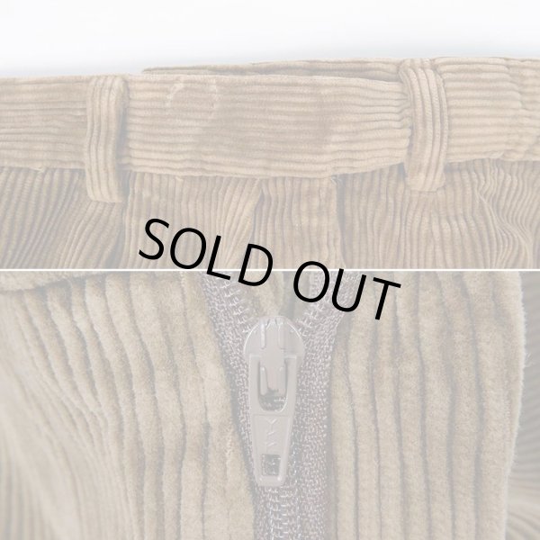 画像4: 00's LANDS' END 2タック 太畝コーデュロイトラウザー (4)