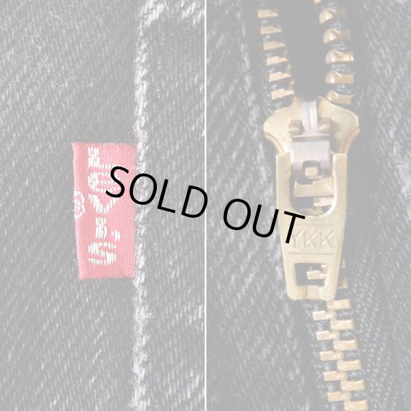 画像4: 90's Levi's 550 ブラックデニムパンツ "MADE IN CANADA / W33 L30" (4)