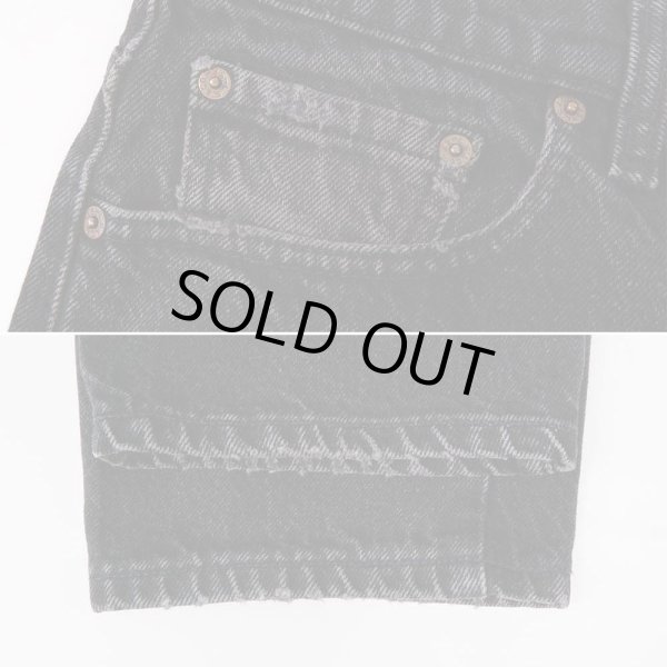 画像5: 90's Levi's 550 ブラックデニムパンツ "MADE IN CANADA / W33 L30" (5)