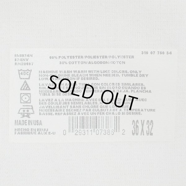 画像3: 90's Dickies 874 ワークパンツ "MADE IN USA / W36 L32 / NAVY" (3)