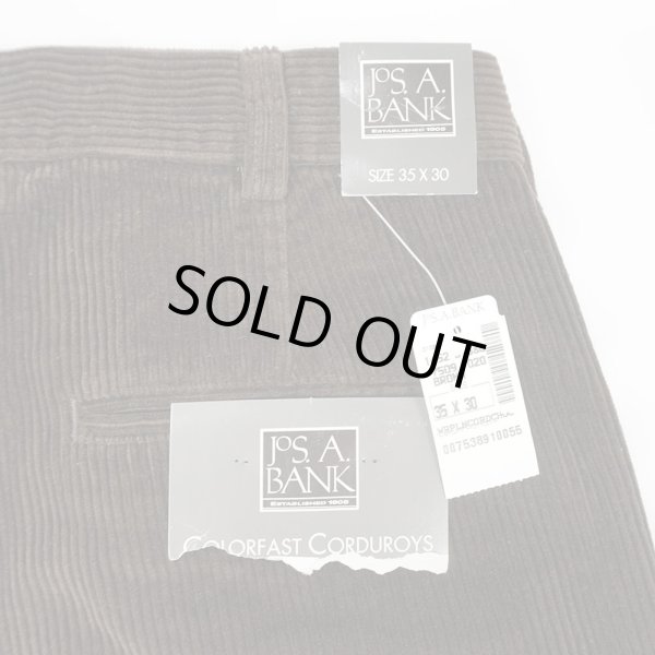 画像4: 00's Jos.A.BANK 太畝コーデュロイ トラウザー “DEADSTOCK / W35 L30” (4)