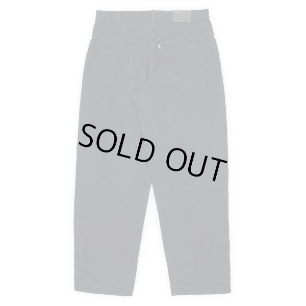 画像2: 90's Levi's silverTab ブラックデニムパンツ "MADE IN USA / LOOSE / W36 L30" (2)