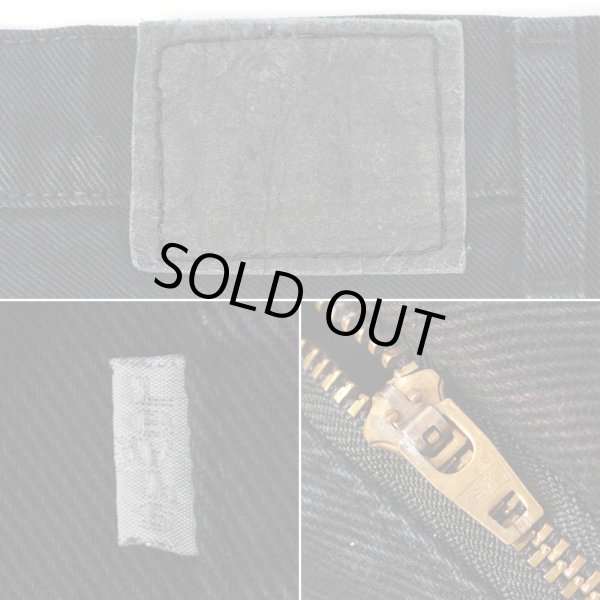 画像4: 90's Levi's silverTab ブラックデニムパンツ "MADE IN USA / LOOSE / W36 L30" (4)