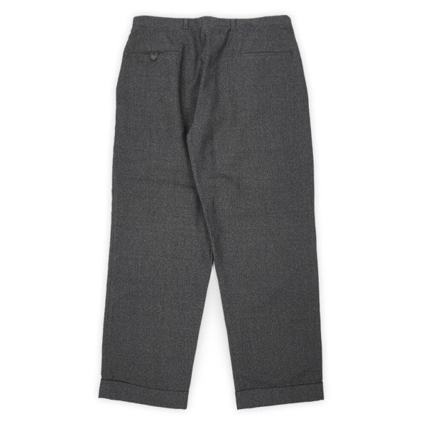 画像2: 60's unknown 2タック ウールスラックス "W31 L28相当" (2)